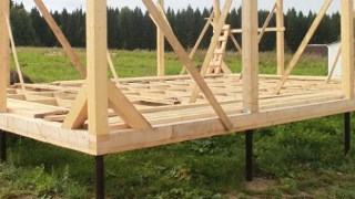Сарай на винтовых сваях или хозблок на сваях Чапаевск цена от 2563 руб. / шт.
